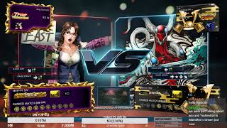 Tekken 7 CHANEL (julia) VS eyemusician (yoshimitsu) 철권7 샤넬 (줄리아) VS 아이뮤지션 (요시미츠)