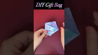 DIY Gift Bag / 摺紙禮物包 /Origami bag / papercraft