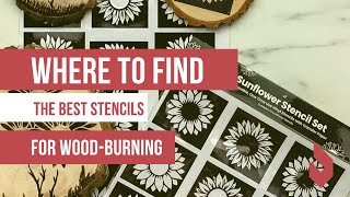 Cute \u0026 Pre-Weeded Stencils for Wood-Burning