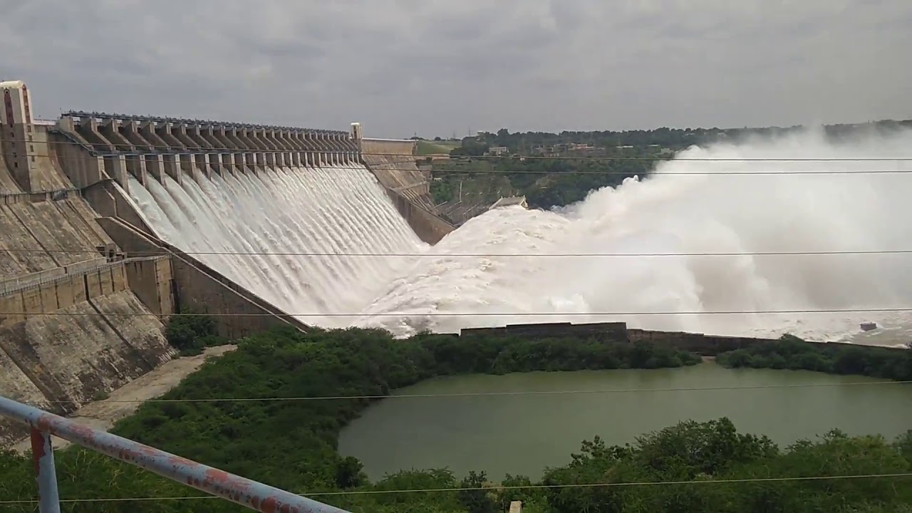 Nagarjuna Sagar Dam Construction Photos