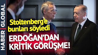 Erdoğan'dan Kritik Görüşme! NATO'ya Direkt Bunları Söyledi