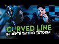 How To Tattoo A Curved Line