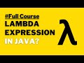 Java Lambda Expressions & Functional  Programming in Java - Full Course Overview