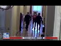 video shows jacob chansley led through the capitol by police entire time that he was in the building