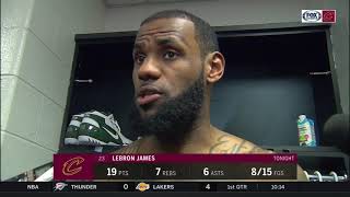 LeBron James puts Cavs' loss to Celtics in perspective as Isaiah Thomas returns