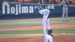 久保康友(横浜DeNA)初球 2014年9月15日