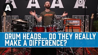 Drum Heads... Do They Really Make A Difference? - Evans Vs Remo Shootout!