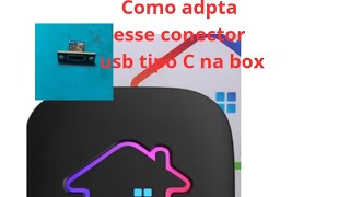 coloque esse conector tipo C no seu tv box e acabou a quebradeira. veja nesse vídeo