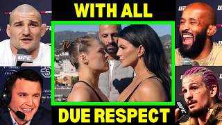 UFC Fighters Politely DESTROY Ronda Rousey vs Gina Carano fight | Netflix