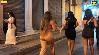 🇨🇴 Nightlife in Cartagena Colombia - After Dark