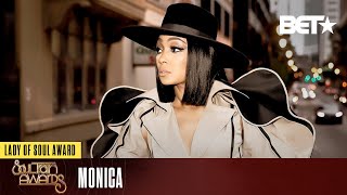 Monica Accepts Award As The 2020 Lady of Soul Honoree! | Soul Train Awards 20