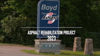 Boyd Conservation Park Asphalt Rehabilitation Project | Ashland Construction Group Ltd.