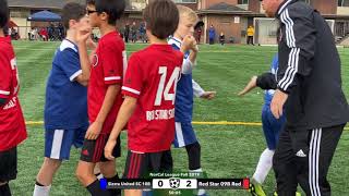 Clip : SIERRA UNITED SC 10B vs Red Star 09B Red. Red Star won 2-0.