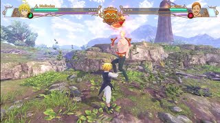 The Seven Deadly Sins Knights of Britannia Meliodas vs Escanor ps4