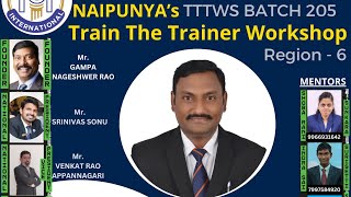 Law of Attraction by Mr.K.Rajesh Babu, Impact International NAIPUNYA’s TTTWS 205 Batch on 17/0/2025