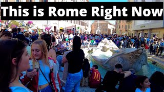 Rome Italy, This is how Rome looks like right now. Rome walking tour 2024