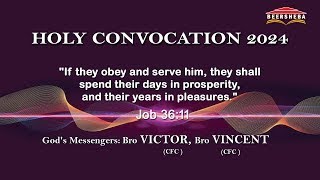 13) WORSHIP  SERVICE || HOLY CONVOCATION DECEMBER 2024 || BEERSHEBA KAKINADA || 15.12.2024