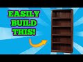 Let's Build This Sauder 5 Shelf Bookcase! (412835)