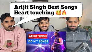 Top 100 Songs Of Arijit Singh (2011-2023) | Random 100 Hit Songs Of Arijit Singh |PAKISTANI REACTION