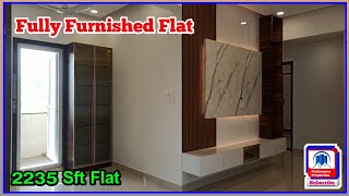 Fully Furnished Flat For Sale in Hyderabad || 2235 Sft Flat || East Face || Padmasree Properties