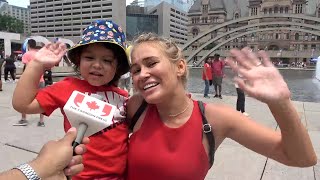 Toronto hosts hundreds to Nathan Phillips Square for Canada Day celebrations