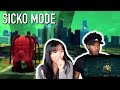 TRAVIS SCOTT - SICKO MODE FT. DRAKE | MUSIC VIDEO REACTION