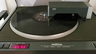 Revox B790 turntable linear tracking