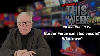 Jim Davidson - Border Force can stop people? Who knew?