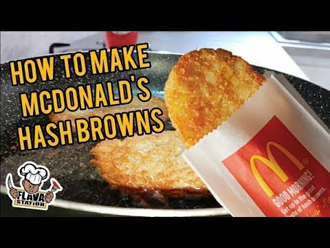 McDonalds Hash Brown Recipe How To Make McDonald's Hash Browns - YouTube