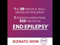 1 in 26 People Will Develop Epilepsy at Some Point in Their Lifetime