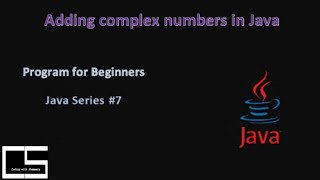 Adding Two Complex Number| Java |@CodingwithShameera1