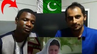 AFRO & PAKISTANI REACTION ON TERE BINA | Hina Nasrullah | Defence & martyrs Day Special ISPR SONG