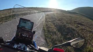 My new BMW R1300 GS Adventure crossing a mountain in a sunny day #bmwr1300gsa #bmwmotorrad