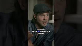 Brad Pitt S Helpful Acting Advice