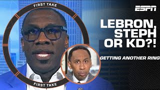 LeBron vs. Steph vs. KD: Stephen A. & Shannon DEBATE most likely to win 1️⃣ more