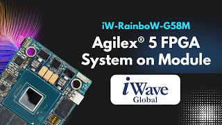 iWave Introduces iW-RainboW-G58M System on Module Powered by Intel Agilex 5 FPGA