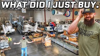 I BOUGHT A WAREHOUSE FULL OF HUGE HELICOPTERS!