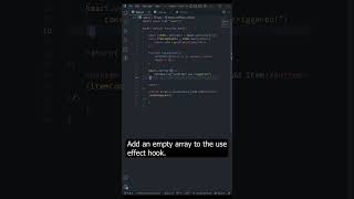 The RIGHT way to have the useEffect hook only trigger once in React