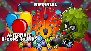 Infernal [Alternate Bloons Rounds] [🚫 Monkey Knowledge] Walkthrough/Guide | Bloons TD6