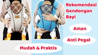 CARA PAKAI ATAU TUTORIAL GENDONGAN  BAYI BABYSCOTS SPECIAL BABY CARRIER SCOTS 2 SERIES BSG3302