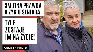 Jak żyje się SENIOROM w POLSCE? Wiemy, ile REALNIE zostaje emerytom na życie. ANKIETA FAKTU