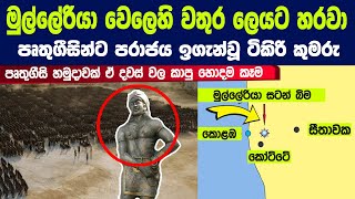 ටිකිරි කුමරු පෘතුගීසීන්ට උතුර දකුණ මාරුවෙන්න ගහපු මුල්ලේරියා සටන | Story of Battle of Mulleriyawa