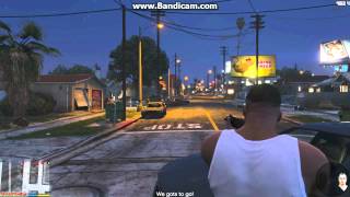 GTA V-Grand Theft Auto 5 GAMEPLAY STORY MODE (PC-60fps)- GIRLFRIEND COMMIT SUICIDE