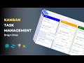 Kanban Task Management Web App with Google sheets & Google Apps Script