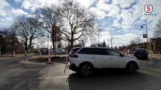 Bomen geplant in ovonde bij Jan van Houtbrug