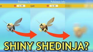 Does the SHINY GLITCH work on Shedinja?