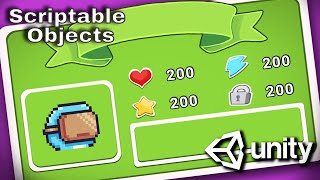 How to Use Scriptable Objects in Unity (Quickly Create and Use Objects)