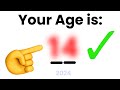 This Video Will Guess Your Age in 2024 😮