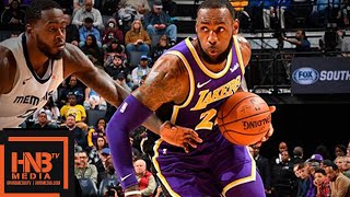 Los Angeles Lakers vs Memphis Grizzlies Full Game Highlights | 12.08.2018, NBA Season