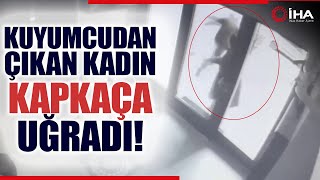 Kuyumcudan Çıkan Kadının Çantasını Çalan Kapkaççı Kamerada